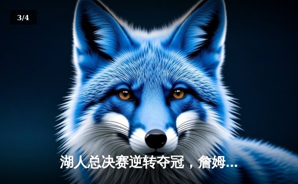 湖人总决赛逆转夺冠，詹姆斯40分三双创历史纪录 - 3